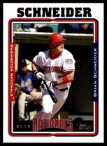 2005 Topps Base Set Series 2 #449 Brian Schneider