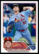 2023 Topps Base Set #52 Matthew Liberatore