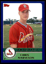 2003 Topps Traded #T145 Chris Narveson