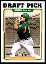 2005 Topps Base Set Series 2 #676 Landon Powell