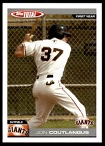 2004 Topps Total #805 Jon Coutlangus