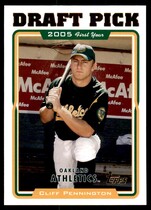 2005 Topps Update #UH319 Cliff Pennington