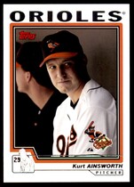 2004 Topps Base Set Series 2 #404 Kurt Ainsworth