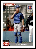 2004 Topps Total #578 Paul Bako