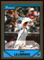 2007 Bowman Draft Futures Game Prospects Gold #BDPP97 Brent Lillibridge