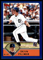 2003 Topps Series 2 #378 Dean Palmer