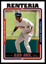 2005 Topps Update #UH75 Edgar Renteria