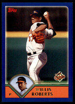 2003 Topps Series 2 #557 Willis Roberts