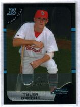 2005 Bowman Chrome Draft #BDP34 Tyler Greene