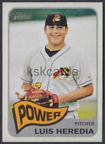 2014 Topps Heritage Minor League #25 Luis Heredia