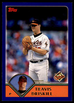 2003 Topps Base Set #107 Travis Driskill