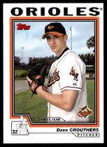 2004 Topps Base Set Series 1 #304 Dave Crouthers