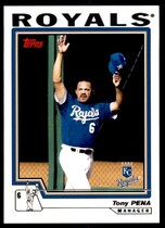 2004 Topps Base Set Series 1 #280 Tony Pena