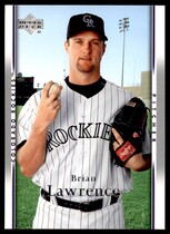 2007 Upper Deck Base Set Series 2 #668 Brian Lawrence