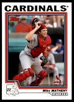 2004 Topps Base Set Series 1 #6 Mike Matheny