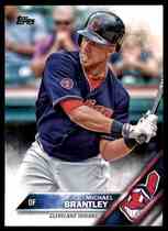 2016 Topps Base Set #8 Michael Brantley