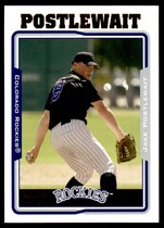 2005 Topps Update #UH278 Jake Postlewait