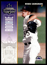 2003 Donruss Champions #278 Ryan Cameron