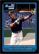 2006 Bowman Prospects #B80 Yobal Duenas