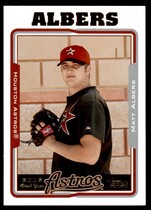 2005 Topps Update #UH258 Matt Albers