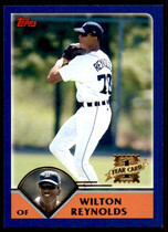 2003 Topps Traded #T210 Wilton Reynolds