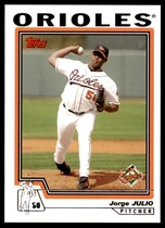 2004 Topps Base Set Series 1 #212 Jorge Julio