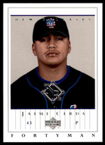 2003 Upper Deck 40-Man #952 Jaime Cerda