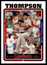 2005 Topps Update #UH67 Brad Thompson