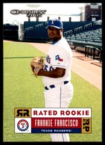 2005 Donruss Base Set #56 Frank Francisco