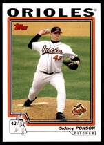 2004 Topps Base Set Series 2 #631 Sidney Ponson