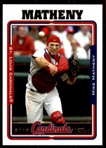 2005 Topps Base Set #124 Mike Matheny