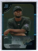 2005 Bowman Chrome Draft #BDP80 Brandon Durden