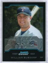 2004 Bowman Chrome Draft #BDP52 William Susdorf