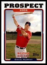 2005 Topps Update #UH109 David Murphy