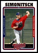 2005 Topps Update #UH246 Errol Simonitsch