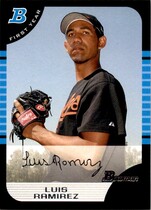 2005 Bowman Base Set #205 Luis Ramirez