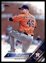 2016 Topps Base Set #282 Scott Feldman