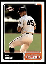 2003 Topps Total #903 Greg Bruso