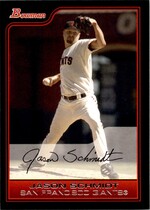 2006 Bowman Base Set #178 Jason Schmidt