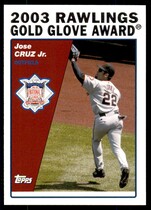 2004 Topps Base Set Series 2 #712 Jose Cruz Jr.