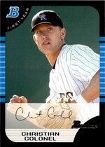 2005 Bowman Base Set #295 Christian Colonel