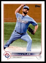 2022 Topps Base Set Series 2 #376 Jordan Lyles
