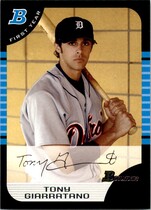 2005 Bowman Base Set #167 Tony Giarratano