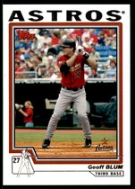 2004 Topps Base Set Series 1 #56 Geoff Blum