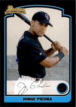 2003 Bowman Base Set #282 Jorge Piedra