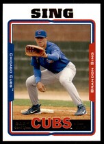 2005 Topps Update #UH299 Brandon Sing