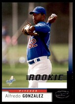 2004 Leaf Base Set #203 Alfredo Gonzalez