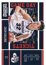 2017 Panini Contenders Draft Picks Game Day Tickets #11 Zach Collins