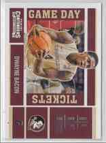 2017 Panini Contenders Draft Picks Game Day Tickets #20 Dwayne Bacon