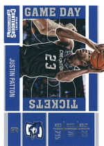 2017 Panini Contenders Draft Picks Game Day Tickets #14 Justin Patton